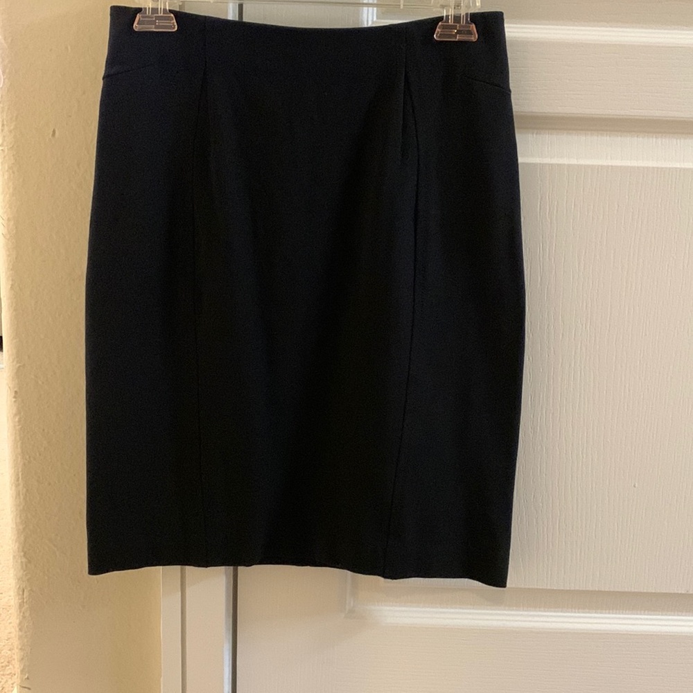 Black pencil skirt